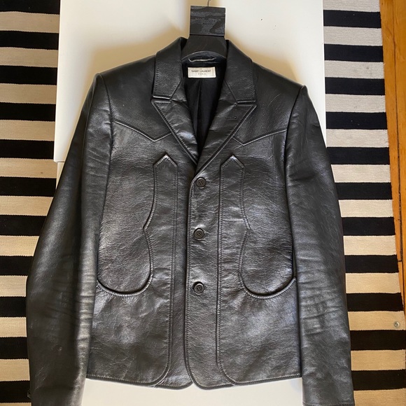 Saint Laurent Runway SS19 Leather Jacket
